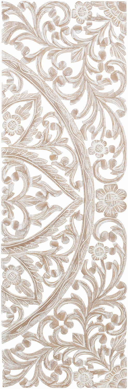 Xava Ornate Carved Wood Wall Art