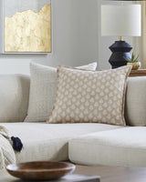 Adonia Tan Throw Pillow