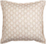 Adonia Tan Throw Pillow