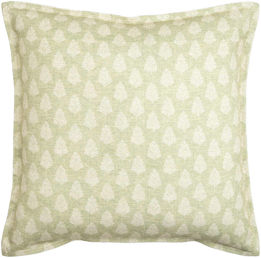 Adonia Light Green Outdoor Throw Pillow - Clearance