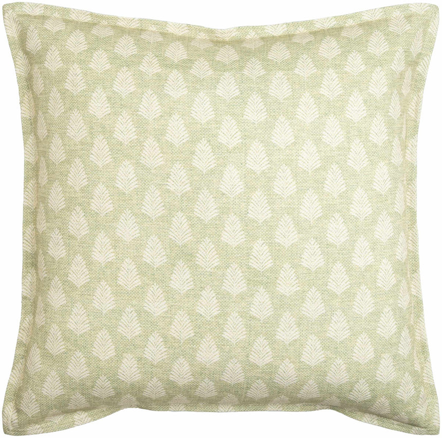 Adonia Light Green Throw Pillow