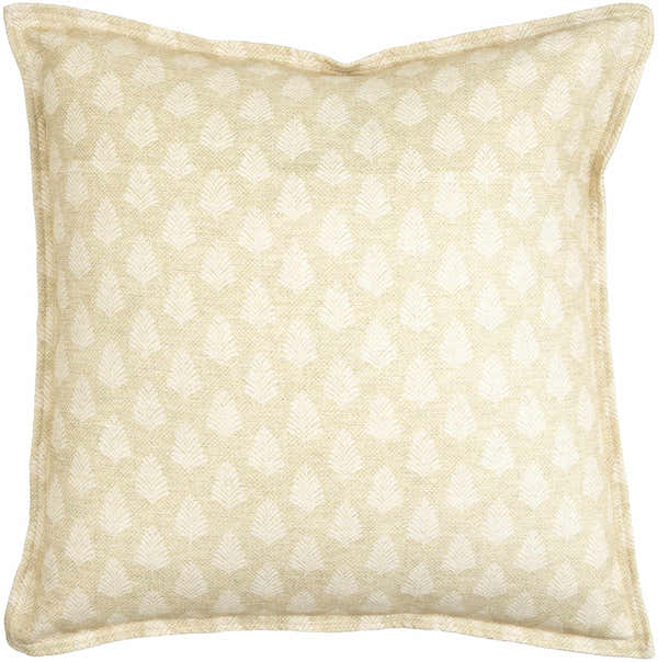 Adonia Beige Throw Pillow - Clearance