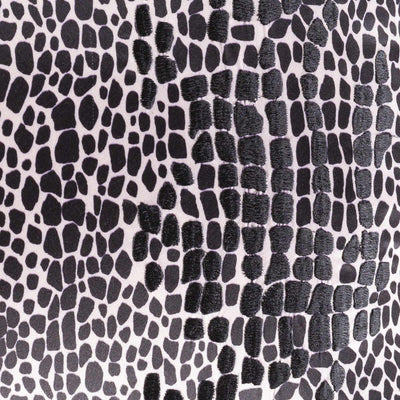 Yakuplu Black & White Mosaic Square Throw Pillow - Clearance