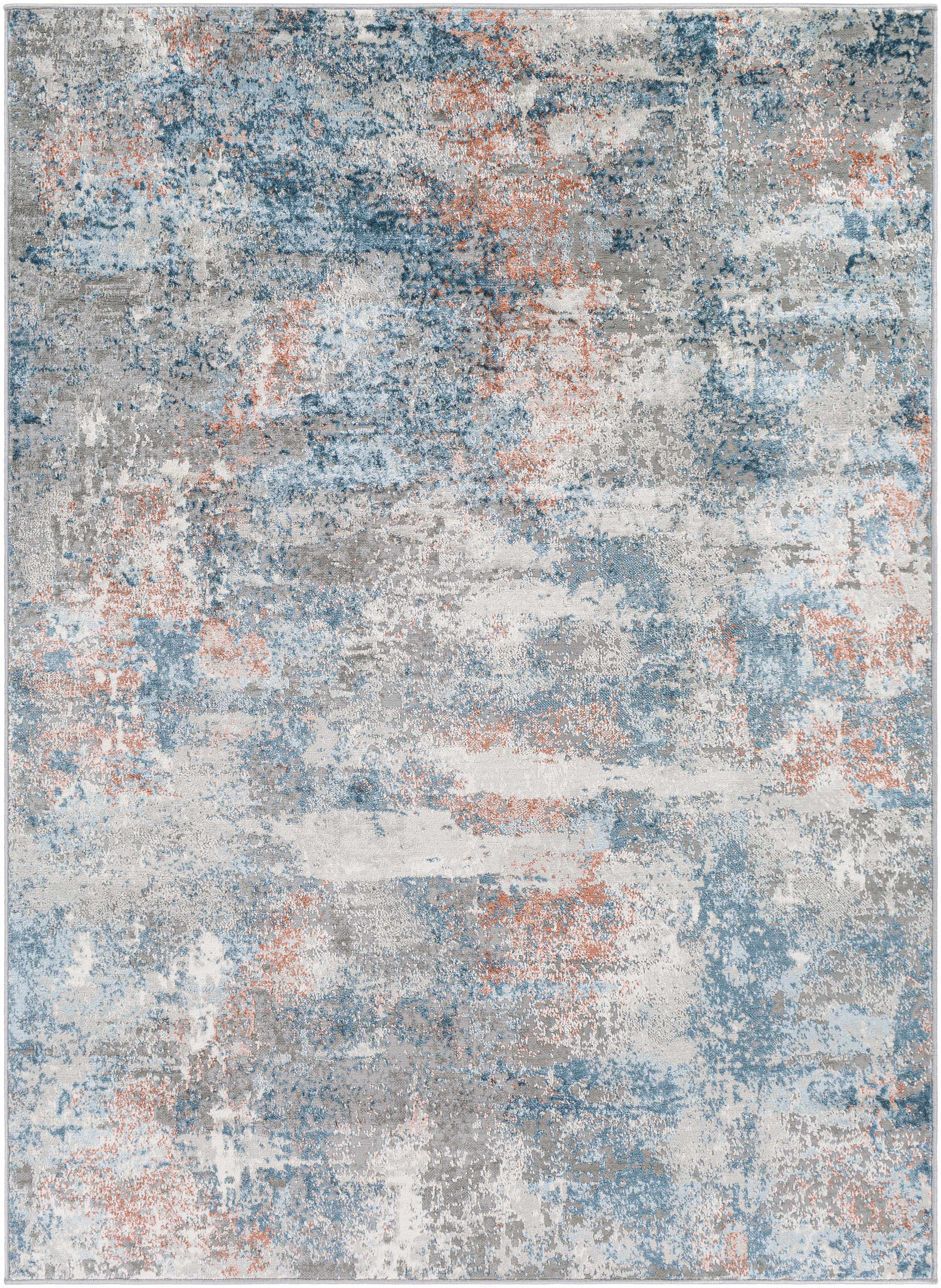 Reverse side of Yakutiye  Area Rug - Clearance, focusing on underside structure and material.Contemporary Area Rug Backing  * 5'3" x 7' Rectangle