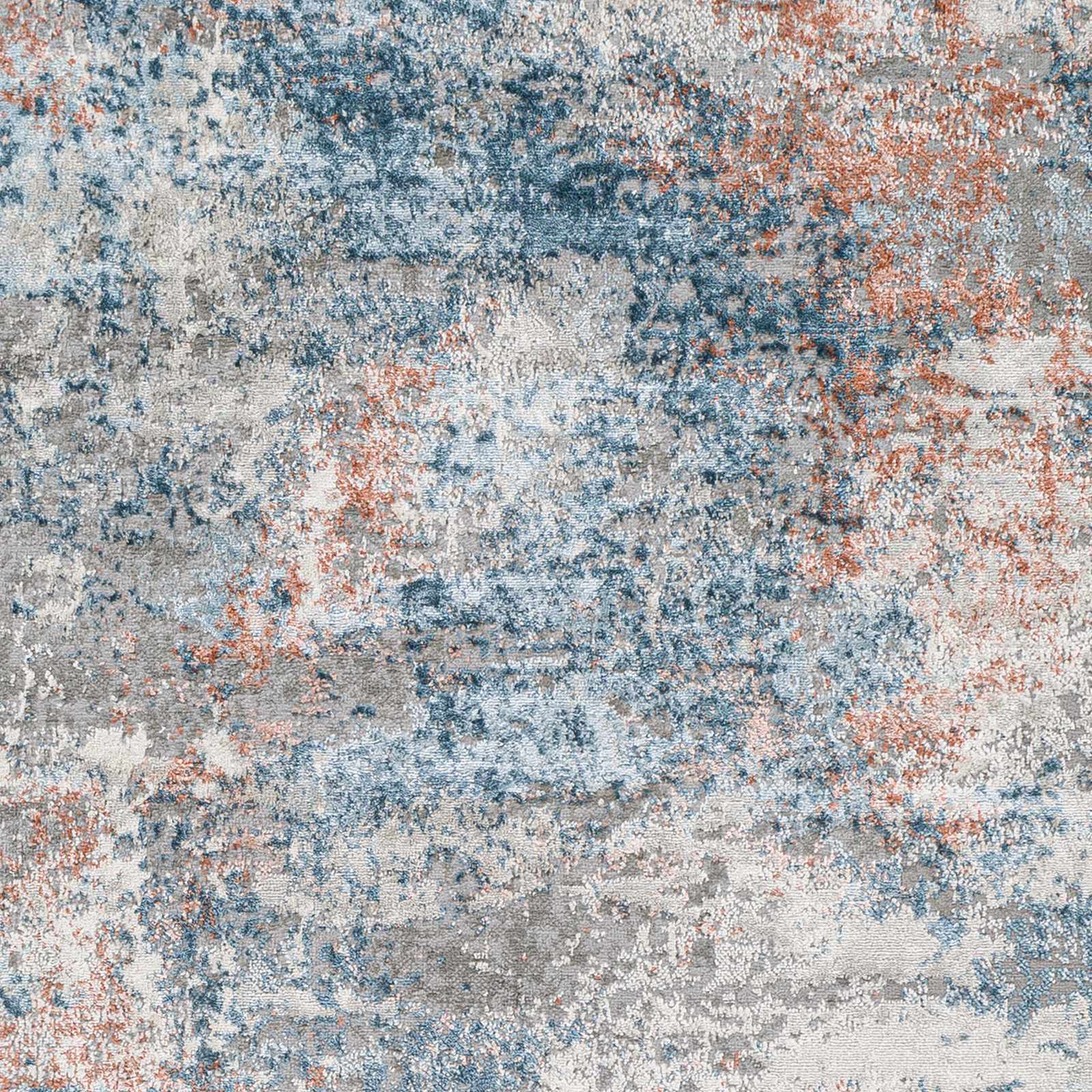 Sample view of Yakutiye  Area Rug - Clearance, offering a closer look at the design and color. Contemporary Area Rug Backing  