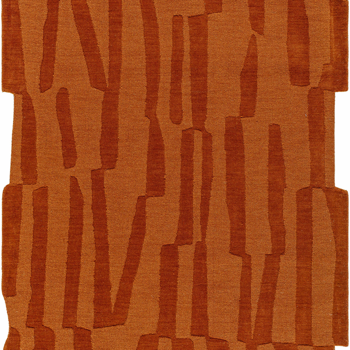 Yonah Orange Abstract Area Rug – Boutique Rugs