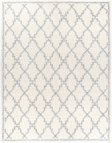 Yelverton Off-White Trellis Plush Area Rug - Clearance