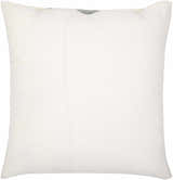 Linova Cream Natural Textured Linen Look Cottage Country Lumbar Pillow - Clearance