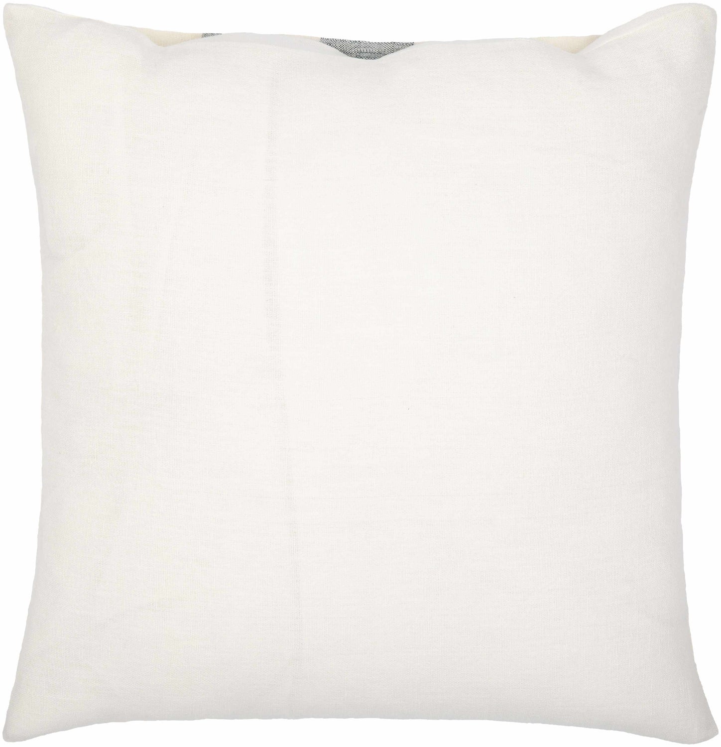 Linova Cream Natural Textured Linen Look Cottage Country Lumbar Pillow - Clearance