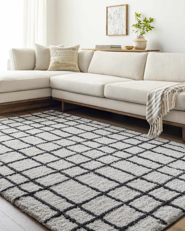 Yaotl Checkered Plush Carpet