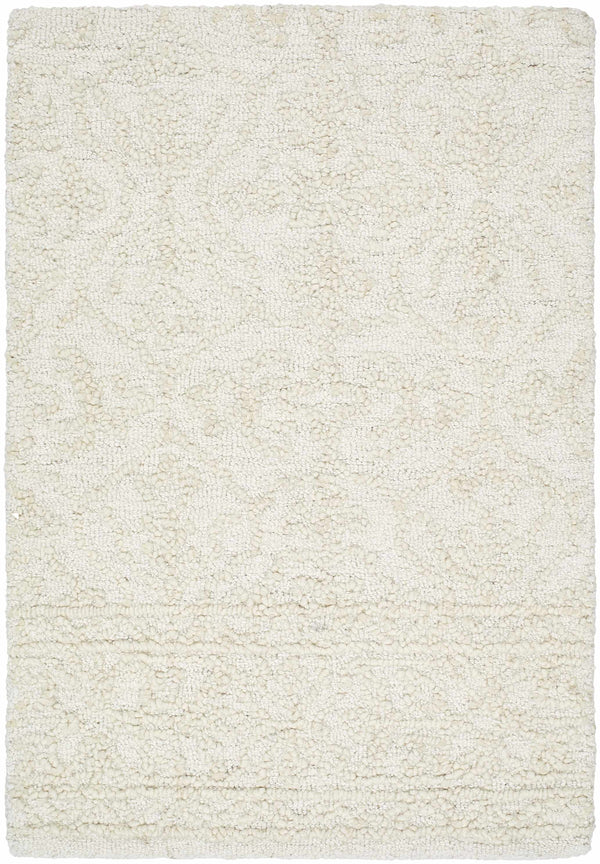 Yadid Cream Wool Area Rug