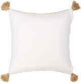 Goldin Goldenrod Textured Weave Cottage Polyester Accent Pillow - Clearance
