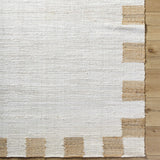 Yuval Dotted Bordered Jute Carpet