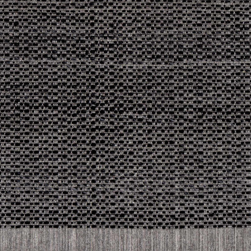 Yong Hand Loomed Black Indoor & Outdoor Rug