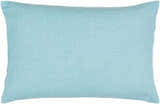 Zastron Sky Blue Waves Throw Pillow - Clearance
