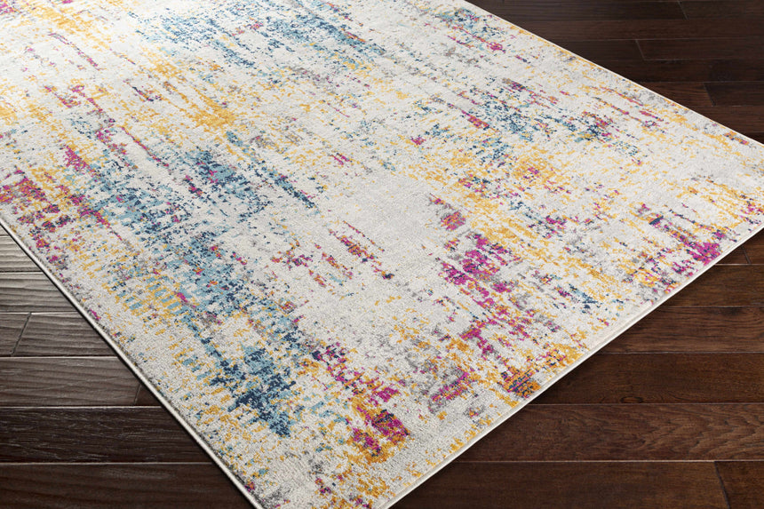 Zellwood Colorful Stripes Area Carpet