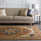 Solvay Mustard Square Throw Pillow - Clearance