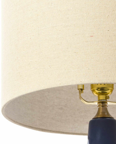 Astrakhan Blue & Wheat Table Lamp