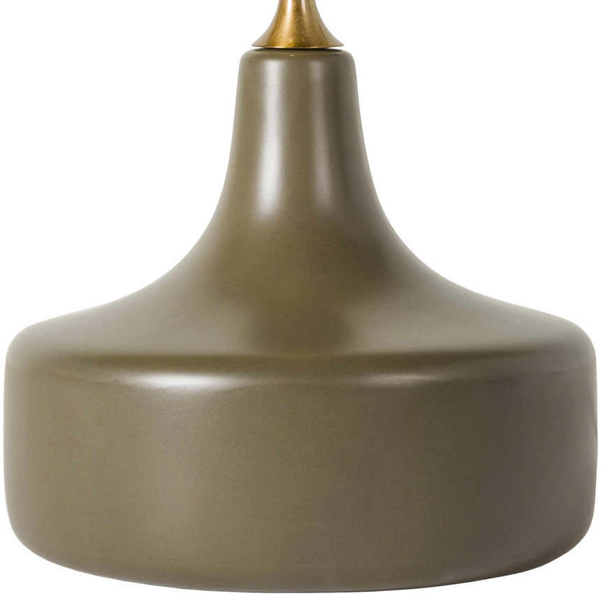 Astrakhan Olive Table Lamp