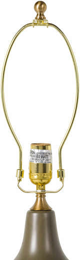 Astrakhan Olive Table Lamp