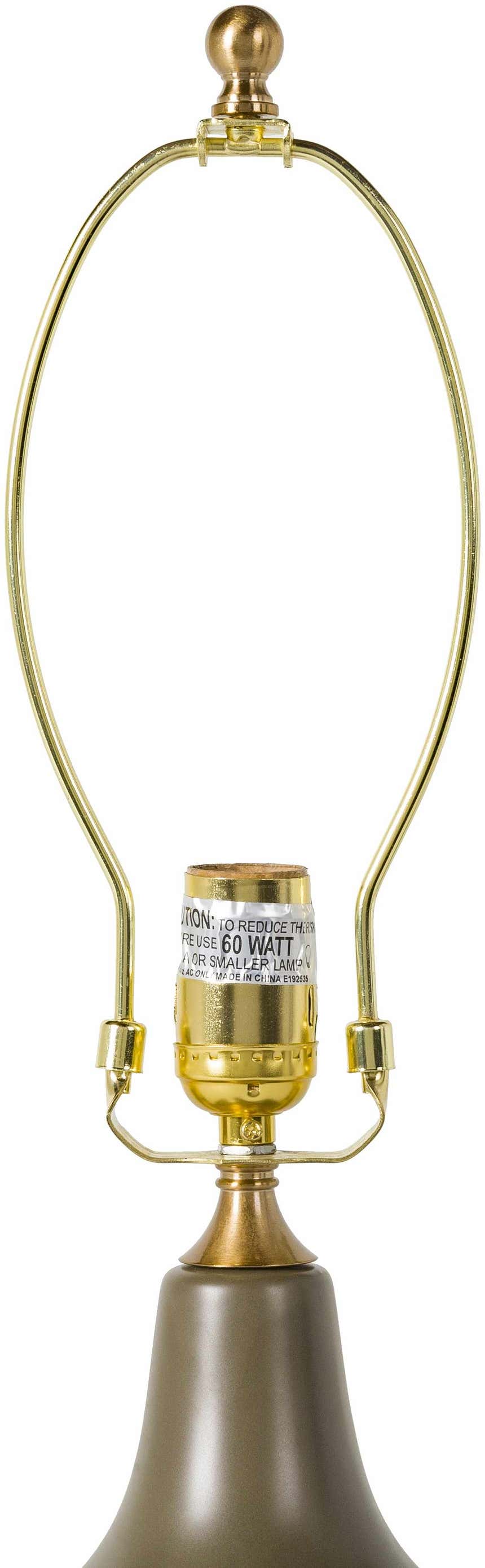 Astrakhan Olive Table Lamp