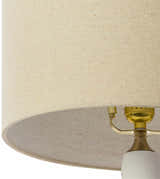 Astrakhan White Table Lamp