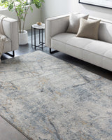 Urowo Blue Thick Luxe Rug
