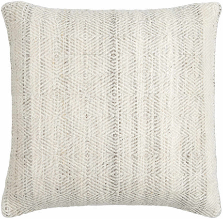 Zayda Slate Blue Throw Pillow