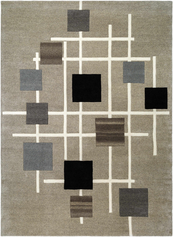 Usman Modern Wool Rug