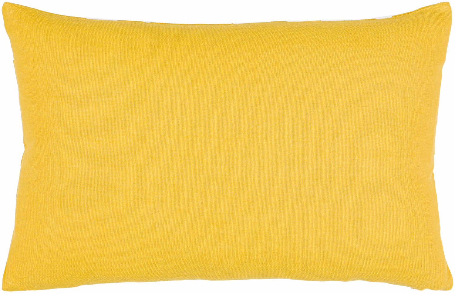 Zuni Yellow Scallop Pattern Throw Pillow - Clearance