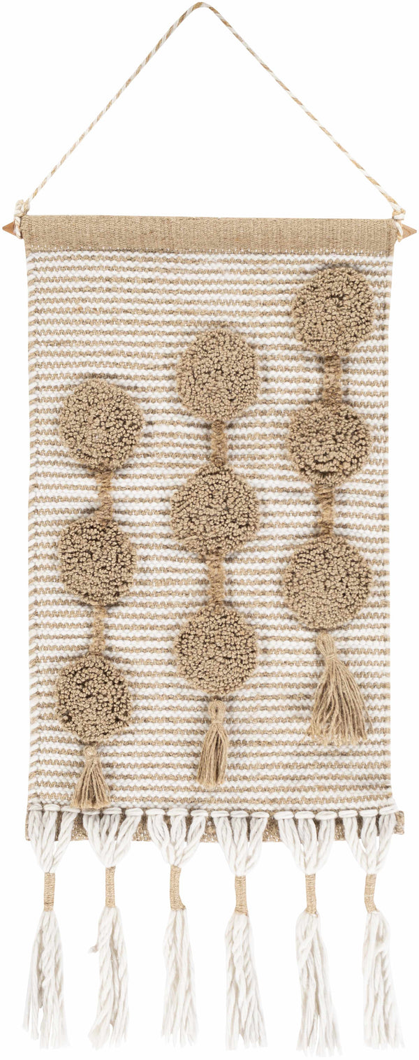 Zurich Tan Jute Wall Hanging