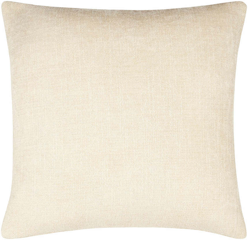 Zihna Beige Throw Pillow