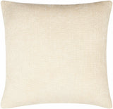 Zihna Beige Throw Pillow