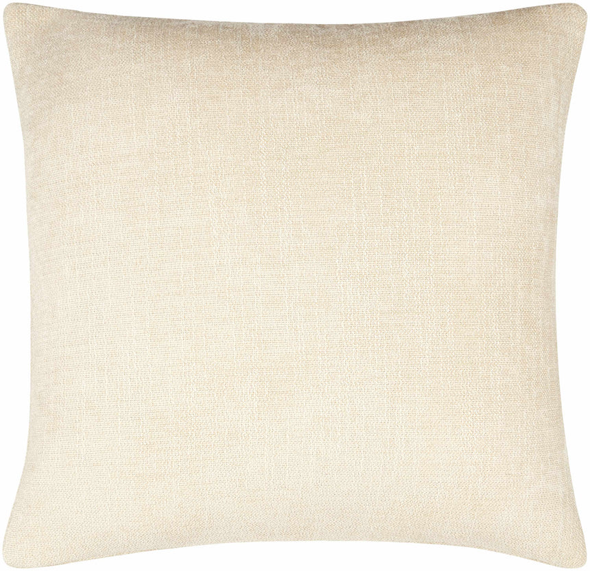 Zihna Beige Throw Pillow