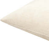 Zihna Beige Throw Pillow