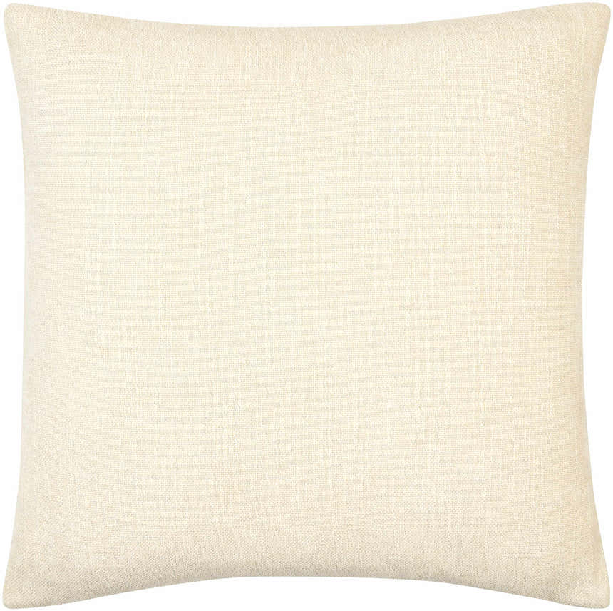 Zihna Cream Throw Pillow