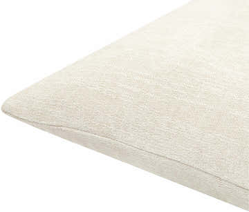 Zihna Ivory Throw Pillow - Clearance