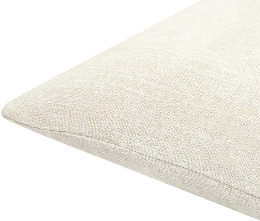 Zihna Ivory Throw Pillow - Clearance