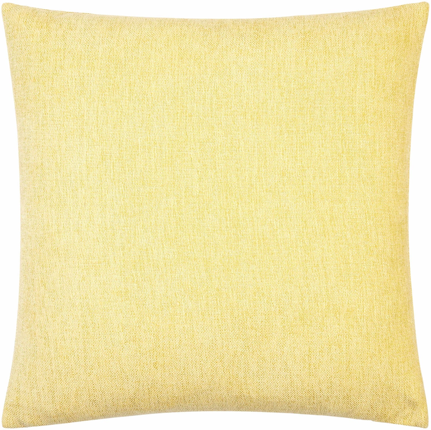 Zihna Sunshine Yellow Throw Pillow