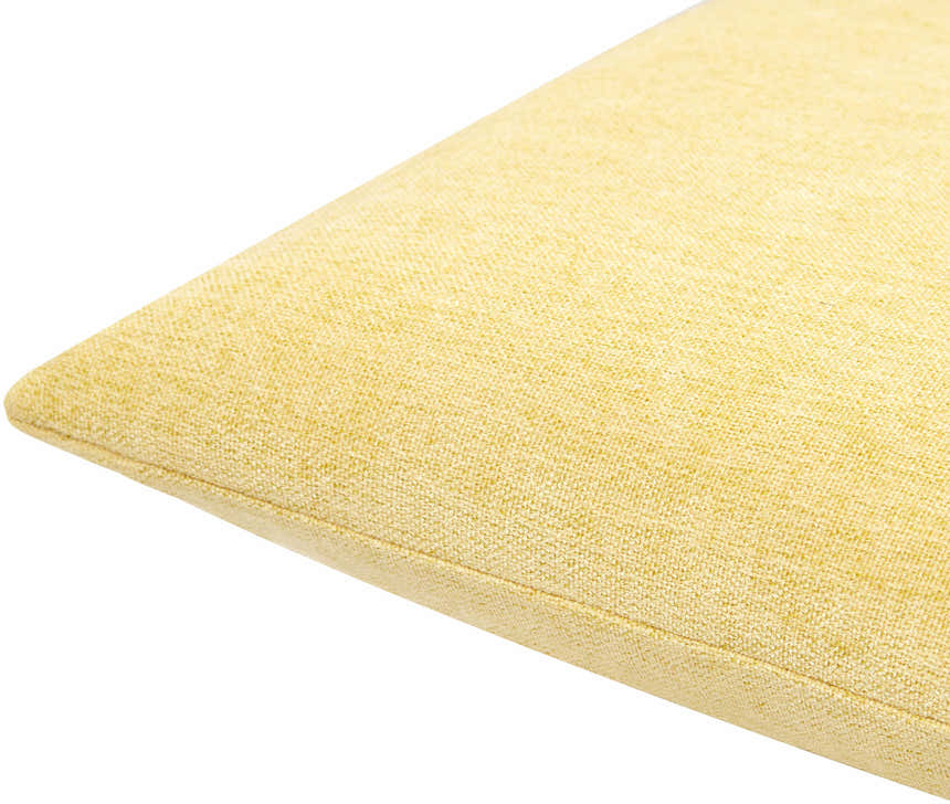 Zihna Sunshine Yellow Throw Pillow - Clearance