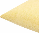 Zihna Sunshine Yellow Throw Pillow
