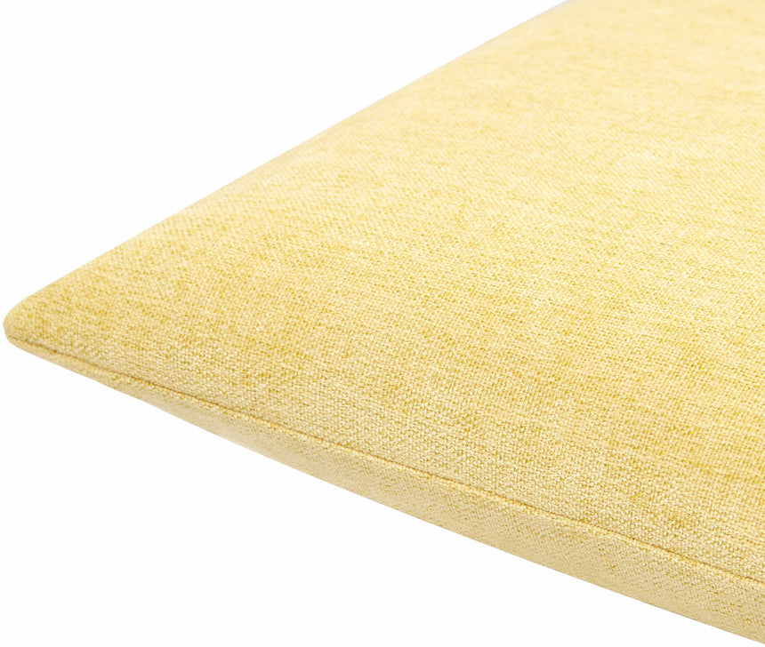 Zihna Sunshine Yellow Throw Pillow