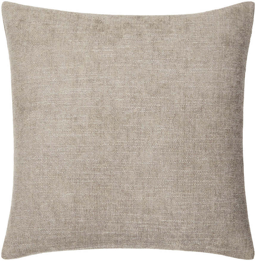 Zihna Slate Gray Throw Pillow