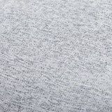 Zihna Gray Textured Throw Pillow